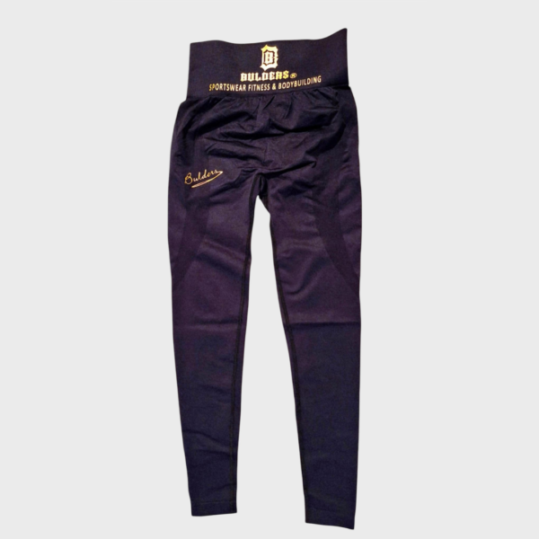 Legging Noir de Sport Taille Haute Gold